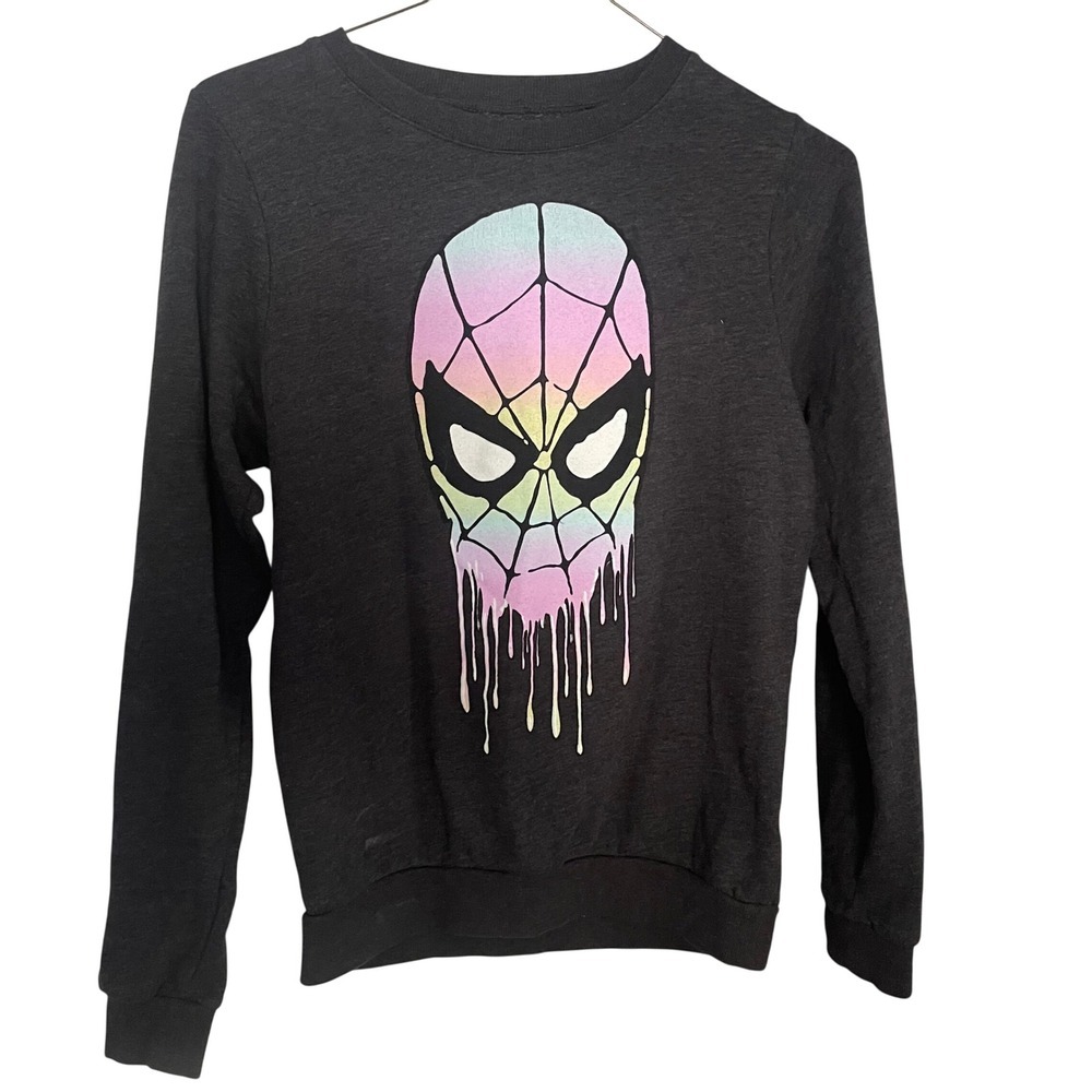 Marvel Spiderman Crewneck Pullover Sweatshirt Women's‎ Size Large